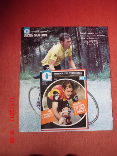 Miroir cyclisme 1975 - miroir, poster