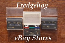 3 X JVC / VICTOR DVM-60 MINI