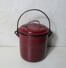 ancien pot seau en métal