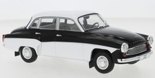 WHITEBOX - Voiture de 1974 couleur noire et blanche - WARTBURG 312 - 1/24 - W...