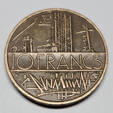10 francs Mathieu 1977 tranche