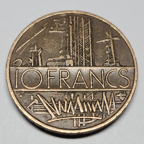 Francs mathieu 1977 tranche - 10,