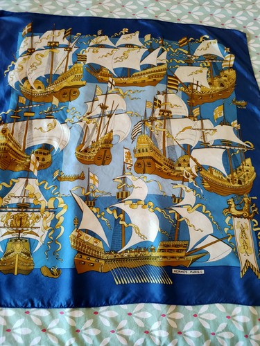 Foulard carré hermès - carré, armada