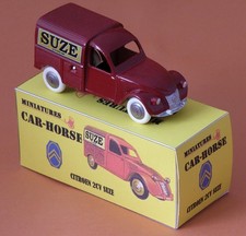 Car-Horse Citroen 2cv 2 cv  fourgonnette Suze style Dinky cij jrd