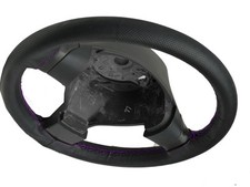 Housse volant cuir - volant, en