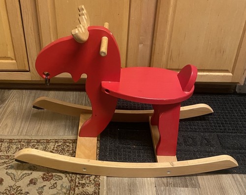 Ikea ekorre red - rocking, moose