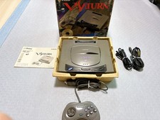 Console Sega Saturn VSaturn RG-JX1 en boite jeux Japon testée fonctionne bien...