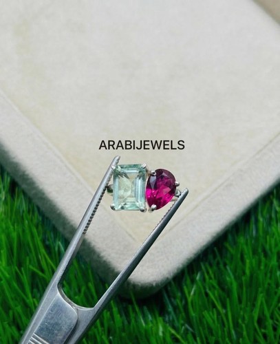Bague tourmaline saphir - , rose