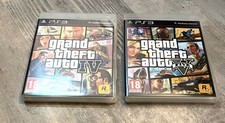 2 Jeux Sony Playstation 3 GTA IV 4 + GTA V 5 PS3 - PAL FR Complet Très Bon Etat