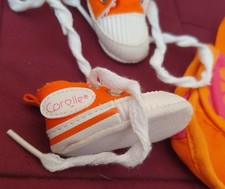 Baskets poupée corolle + sac orange