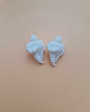 Lot 2 figurines Bibendum – échelle 1/14 – résine à peindre – camion maquette