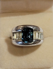 Art Déco Royal Bleu Émeraude