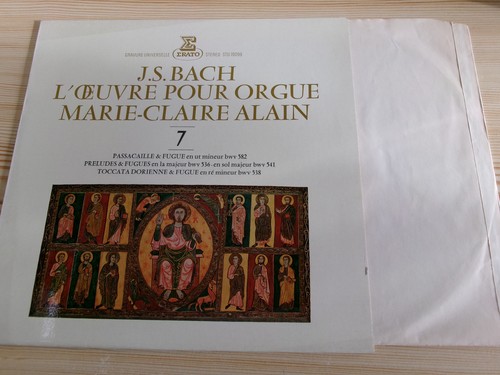 Bach oeuvre pour orgue - bach, l'oeuvre