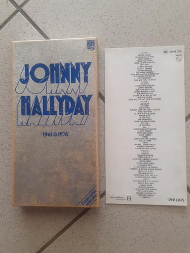 Johnny hallyday rare coffret - hallyday,