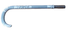 Manche d'ombrelle, argent 1900
