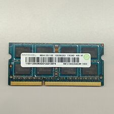 4GB Laptop RAM Ramaxel PC3-12800S DDR3 RMT3160ED58E9W-1600 2Rx8 Mémoire Vive