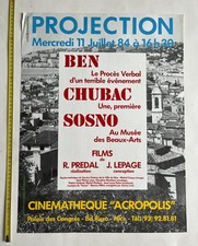 Projection BEN CHUBAC SOSNO