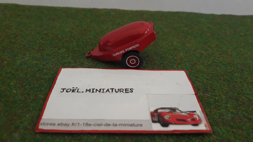 Remorque pompiers moto - pompiers,