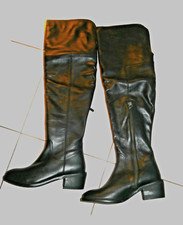 cuissardes cuir noir T36