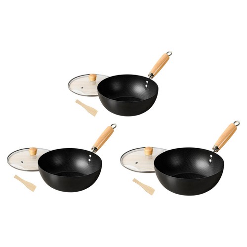 Wok fonte ustensiles - wok, fonte,