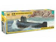 ZVEZDA Sous-marin nucléaire soviétique K-19 - 1/350 - ZVEZDA 9025