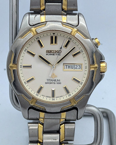 Seiko kinetic titanium sports - seiko,