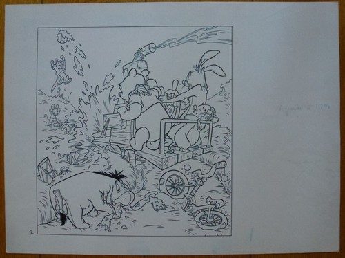 Dessin original encre chine - encre,