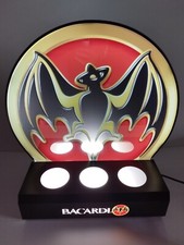Enseigne/Présentoir à bouteilles lumineux Bacardi