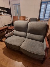 canapé 2 places + 2 fauteuils excellent etat