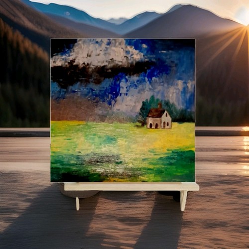 Peinture huile originale - peinture, à