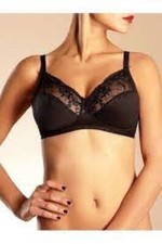 Soutien gorge noir sans