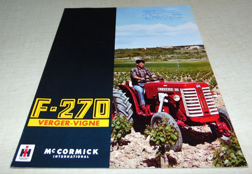 Brochure prospectus tracteur - prospectus,