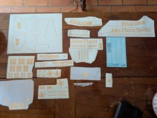 Décalcomanies Lotus 97T Senna 1/8