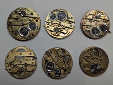 Lot 6 mouvements de montres