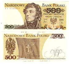 Pologne POLAND Billet 500