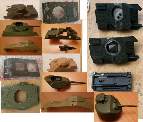 Lot pieces militaire solido - 14,