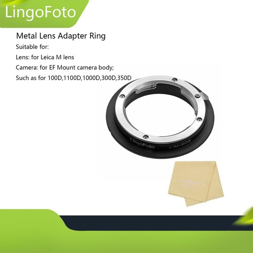 Metal lens adapter - metal, ring
