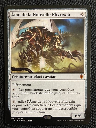 Carte magic rare mythique - mythique, fr