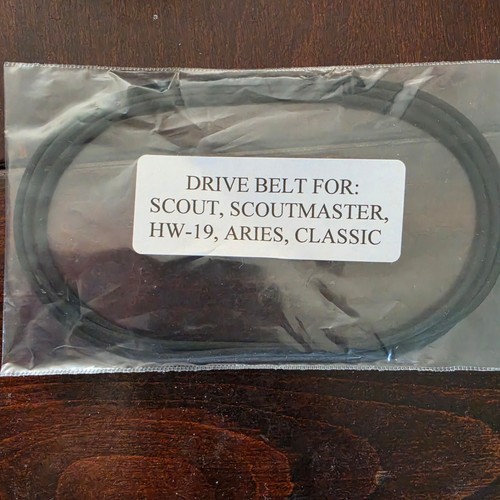 Vpi turntable drive - drive, belt
