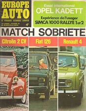 EUROPE AUTO 1974 85 OPEL