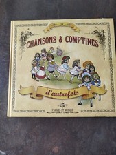 Livre  "CHANSONS ET COMPTINES d'autrefois" paroles et musiques