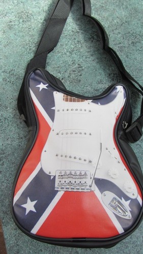 Sac bandoulière forme guitare - forme,