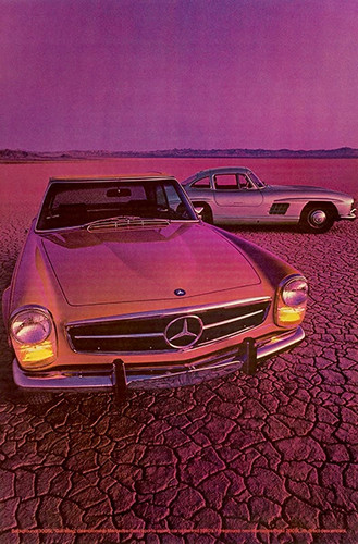 1960 mercedes 280 300 sl - 1960,