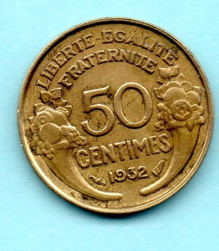 Piece france centimes - 50,
