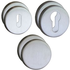 PAIRE DE ROSACE DE PORTE RONDE