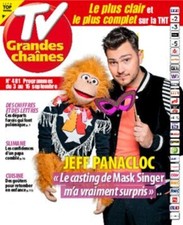 TV GRANDES CHAINES n 481 JEFF PANACLOC VITAA SLIMANE BERGER ALIZEE BOON RENAUD
