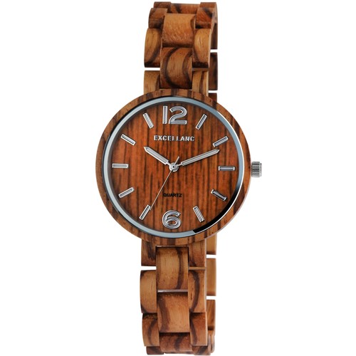 Montre femme bois zèbre - montre,