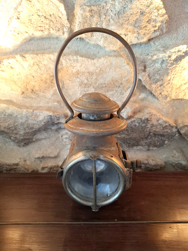 Ancienne lampe calèche - ancienne, de