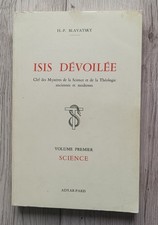 LIVRE. ISIS DEVOILEE. H-P