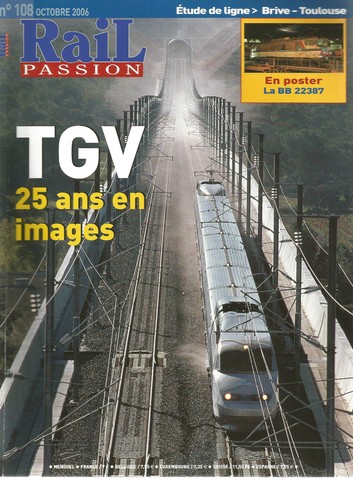 Rail passion 108 tgv - tgv, ans